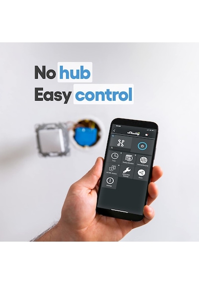 Shelly 1 L Single Wire - Anahtar Röle Kablosuz Wifi Ev Otomasyonu