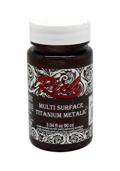 Rich Multi Surface Titanium Metalik Boya 90 Cc. 2536  Kahverengi