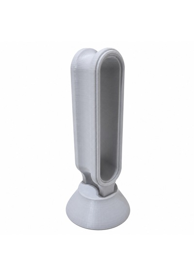 24 Cm Açık Gri 3d Baskı Kulaklık Standı Masaüstü Kulaklık Askılığı Ve Organizer