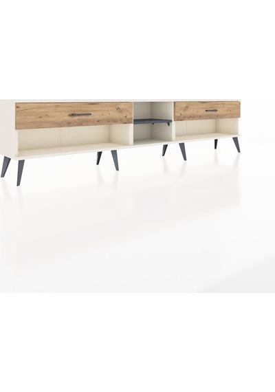 Arges Tv Ünitesi Tek Raflı 2 Çekmeceli 220x30x51 Aytaşı-antrasit/çam Antrasıt/atlas Çam - Aytası Arges Tv Ünitesi Tek Raflı 2 Çekmeceli 220x30x51 Aytaşı-antrasit/çam Antrasıt/atlas Çam - Aytası