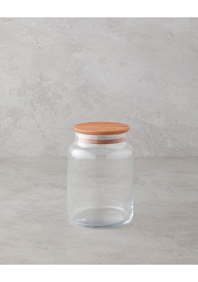 Belle Cam Kavanoz 890 Ml Natural Naturel