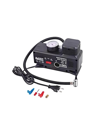 250 Psi Kompresör, 220 Volt-12 Volt Oto Pompası