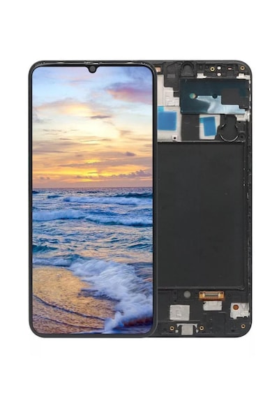 Samsung Galaxy Uyumlu A30 A305f Lcd Ekran Dokunmatik Çıtalı Tft