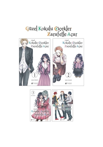 Güzel Kokulu Çiçekler Zarafetle Açar Cilt 1-2-3-4 Manga Seti Ciltli Akılçelen Kitaplar Güzel Kokulu Çiçekler Zarafetle Açar Cilt 1-2-3-4 Manga Seti Ciltli Akılçelen Kitaplar