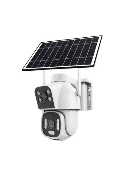 2mp 2 4mp 4g 12w Solar Kamera Io-779
