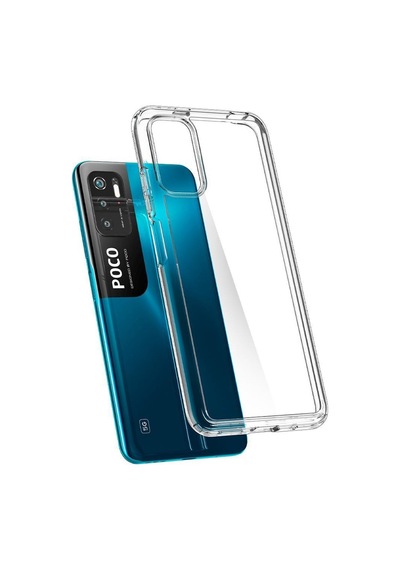 Spigen Redmi Note 10 5g / Poco M3 Pro 5g İle Uyumlu Kılıf Ultra Hybrid Crystal Clear