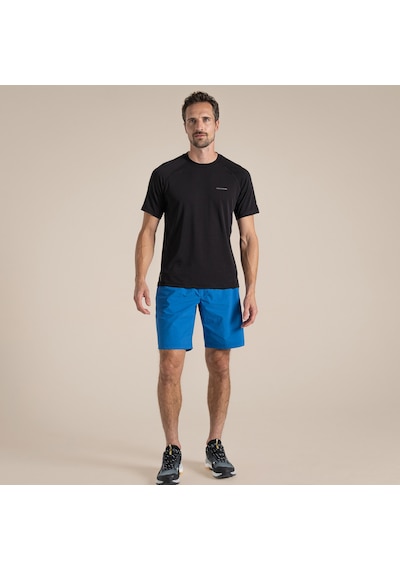Craghoppers Dynamic Ss Erkek T-shirt-siyah