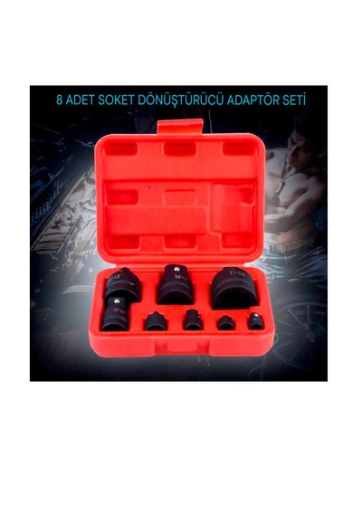 Lokma Adaptör Seti 8 Parça Havalı