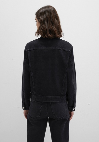 Mavi - Ruby Iconic Koyu Gri Jean Ceket 1110505-89163 Antrasit