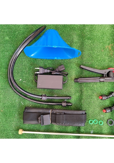 Ak-mak Şarjlı 16 Litre Sırt Pompası Basınç Ayarlı Sırt Pulverizatörü İlaçlama Makinesi