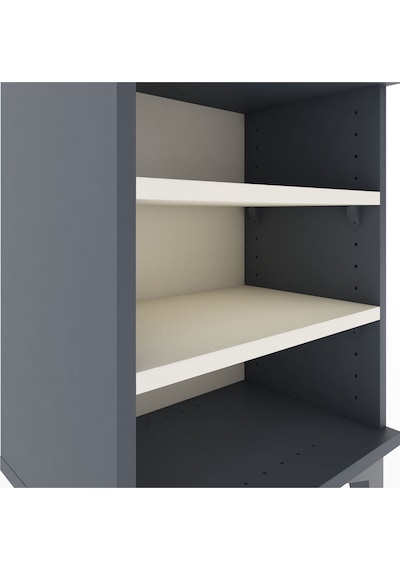 Arges Komodin 2 Raflı 44x30x64 Antrasit-aytaşı Antrasit