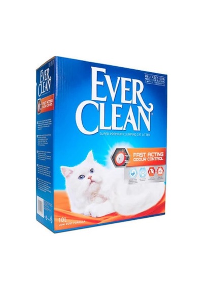 Ever Clean Fast Acting Odour Control Hızlı Koku Kontrolü Sağlayan Bitki Özlü Kedi Kumu 10lt
