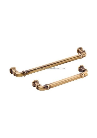 Doğanlar Gusto Olifka Antik Sarı Mobilya Kulp Kulbu 192 MM