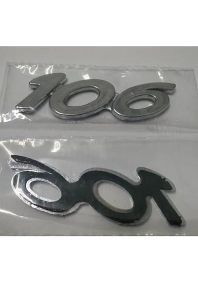 Bagaj Kapak Yazısı ( 106 ) Peugeot 106 1994- 866539-8663Ln