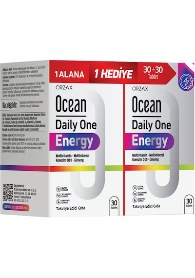 Daily One Energy 30+30 Tablet - 1 Alana 1 Hediye