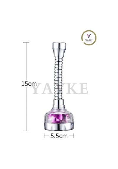 Yayke Pervaneli Flex Su Tasarruflu Mutfak Lavabo Musluk Başlığı