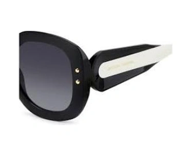 Carolına Herrera 0254/s 807 Black 53-22-140 Siyah - Beyaz