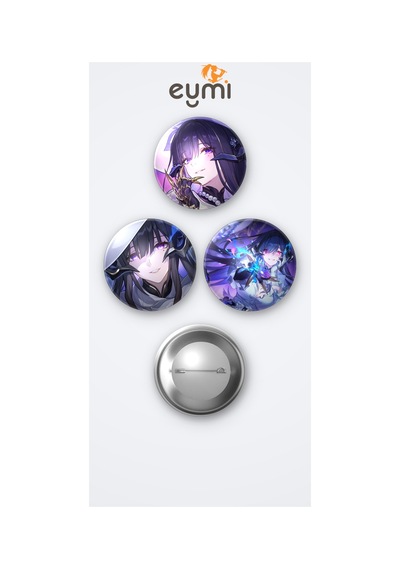 Honkai Star Rail Oyunu The Dahlia Oyun 3'lü Metal Rozet Seti 58mm İğneli Buton Çanta Yaka Rozeti Çok Renkli