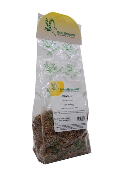Anason Tohumu Doğal Tane 100 Gr Paket