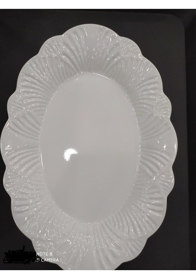 Biodata 2 Adet 28x20 Cm Melamin Kırılmaz Kayık Salata Tabağı Servis Tabağı Yemek Meze Tabağı 3 Çok Renkli
