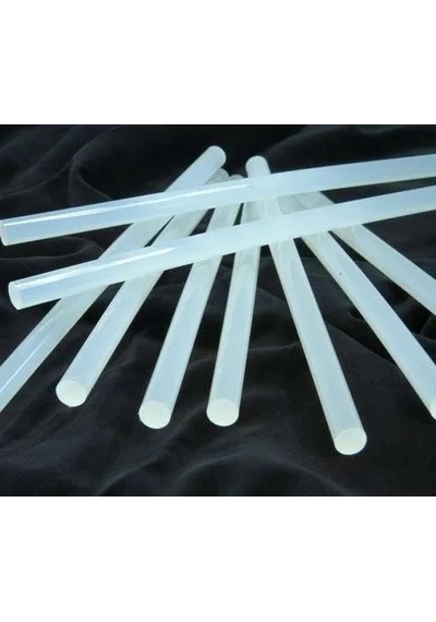12x300mm Şeffaf Kalın Çubuk Silikon 1kg - Tamirat Ve Sızdırmazlık İçin En Kaliteli Silikon 386cd