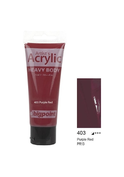 Bigpoint Akrilik Boya 75 Ml Purple Red 403