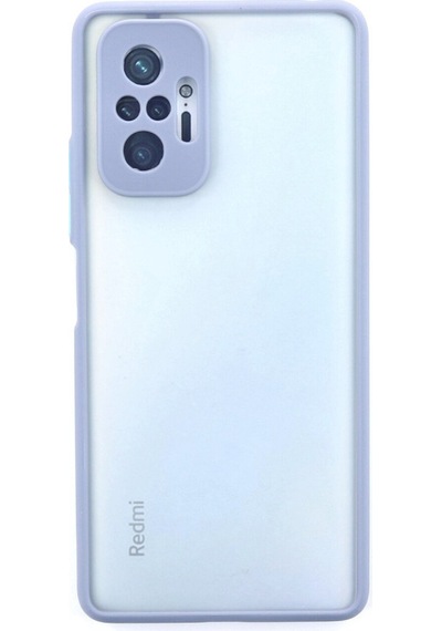 Xiaomi Redmi Note 10 Pro Uyumlu Kılıf Montreal Silikon Kapak - Gri