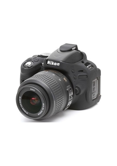 Easycover Nikon D5200 Silikon Kılıf Ecnd5200 (Siyah)