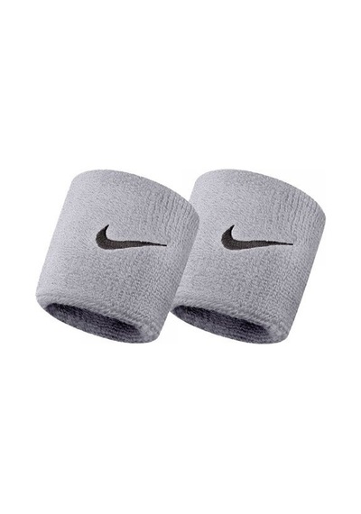 Nike Swoosh Wristbands Havlu El Bilekliği Gri