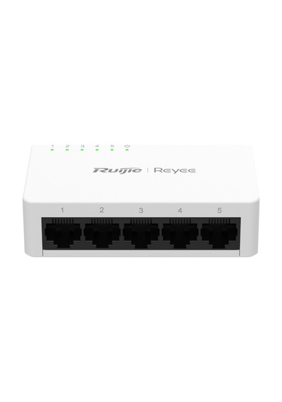 Reyee Rg-es05f 5 Portlu, 10/100 Fast Ethernet,tak Çalıştır Switch, Plastik Kasa