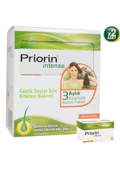 Priorin Intense 180 Kapsül 2 Adet