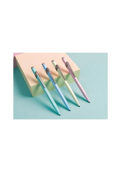 Caran D'ache 849 Special Pastel Collection Tükenmez Kalem Pastel Blue 849.371 Mavi