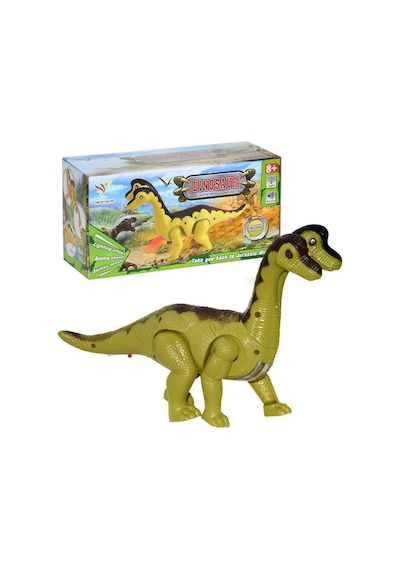 Oyuncak Dinazor Çift Başlı Sesli Işıklı Hareketli Dinozor