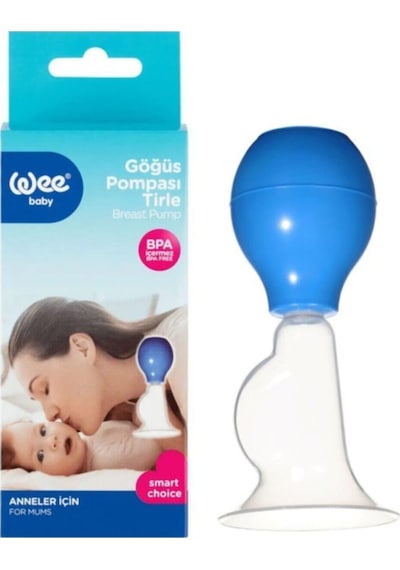 İncinar Wee Baby Göğüs Pompası Tırle - Mavi