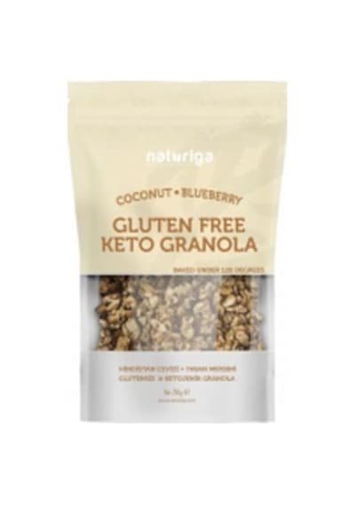Coconut &amp Blueberry Keto Granola 250 Gr