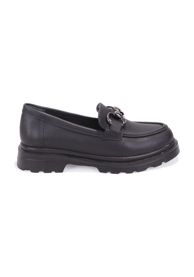 Dagoster Dza07-90830 Siyah Günlük Loafer Kadın Ayakkabı