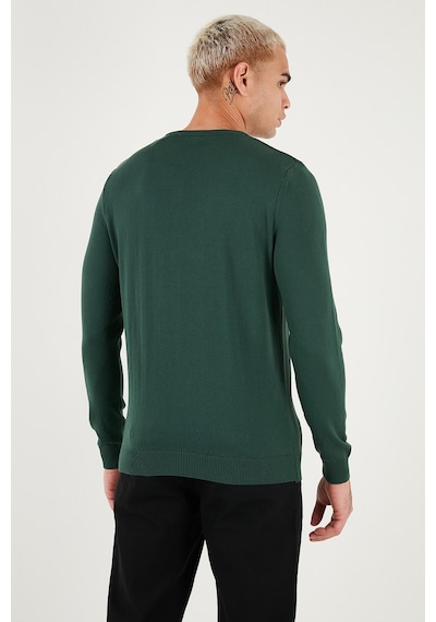 U.S. Polo Assn. U.s. Polo Assn Erkek Kazak G081sz0tk2226959 Koyu Yeşil Koyu Yeşil
