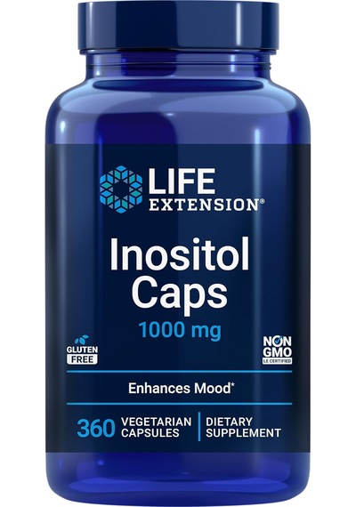 Life Extension Inositol Caps 1000 Mg, Myo-ınositol Mood Healt