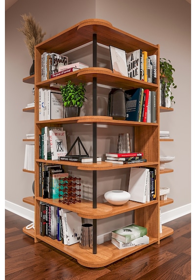 Asra Trend Modern Dönebilen Ayarlanabilir Raflı Ev Ofis Kitaplık %100 Mdf Dekoratif Kütüphane Kitaplık Dk01 Petra Asra Trend Modern Dönebilen Ayarlanabilir Raflı Ev Ofis Kitaplık %100 Mdf Dekoratif Kütüphane Kitaplık Dk01 Petra