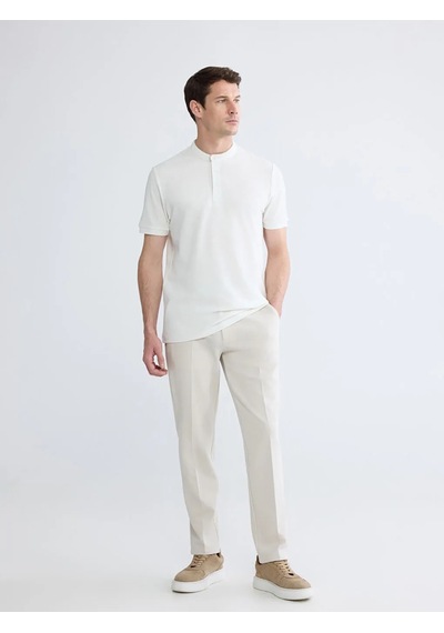 Lc Waikiki Bej Dar Kalıp Erkek Chino Pantolon
