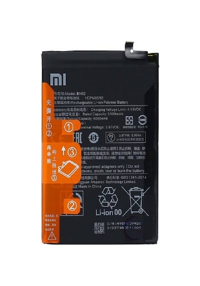 Xiaomi Redmi 9t Bn62 Uyumlu Batarya