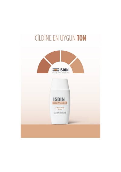 Isdin Fotoultra 100 Active Unify Fusion Fluid Color SPF50+ 50 ML