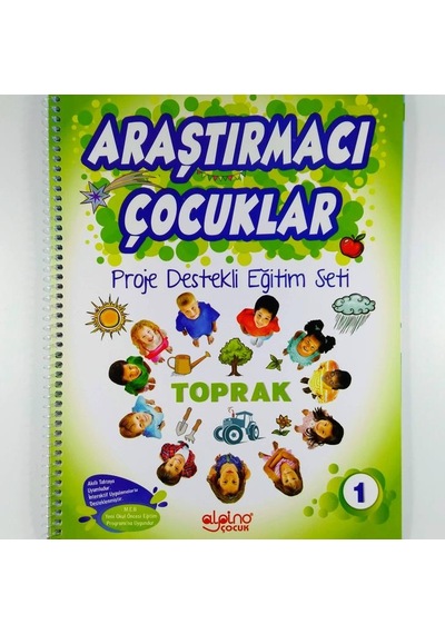 Alpino 5+ Yaş Araştırmacı Çocuklar Okul Öncesi Eğitim Seti