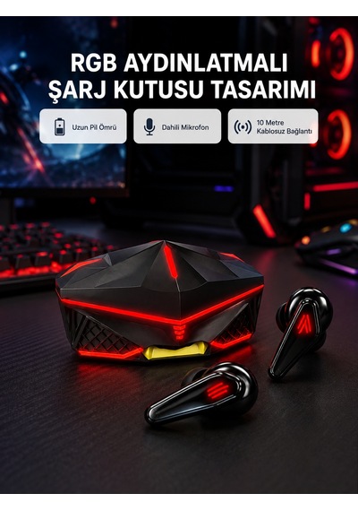 Düşük Gecikmeli Bluetooth Kulaklık - Lisinya Standart