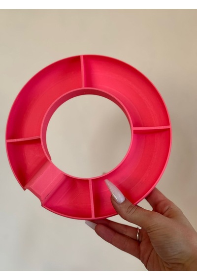 Atıştırmalık Kasesi Tekrar Kullanılabilir Atıştırmalık Kasesi Plastik Termos İle Uyumlu Pembe