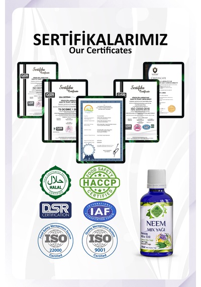 Neem Mix Yağı Neem Mix Essential Oil 20 Ml.