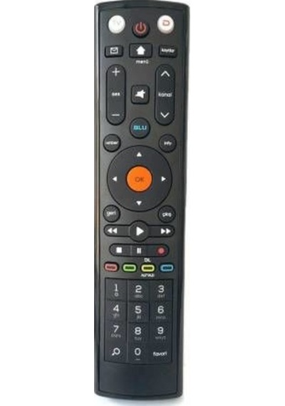 D-Smart Hd Blue Uydu Kumanda - Yeni Model - Akıllı