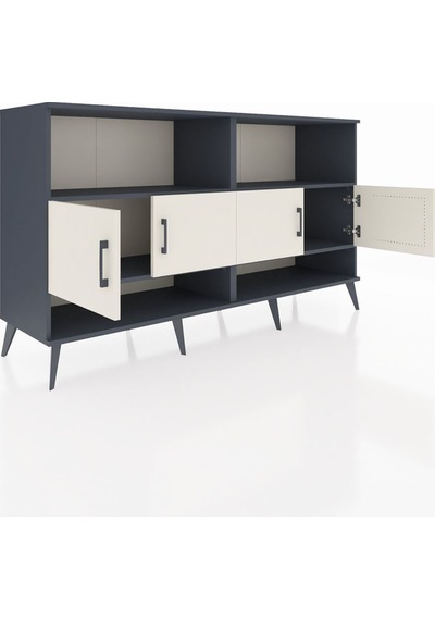 Hyperion Konsol 4 Raflı 4 Kapaklı 176x44x99 Antrasit-aytaşı Antrasit-aytaşı Hyperion Konsol 4 Raflı 4 Kapaklı 176x44x99 Antrasit-aytaşı Antrasit-aytaşı