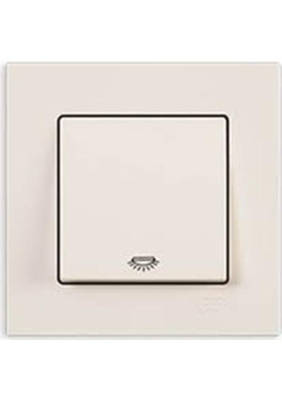 Mutlusan Candela Beyaz Light Anahtar