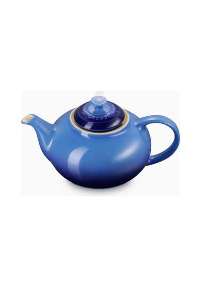 Le Creuset Paslanmaz Çelik Süzgeçli Seramik Çaydanlık, 1.3l Mavi